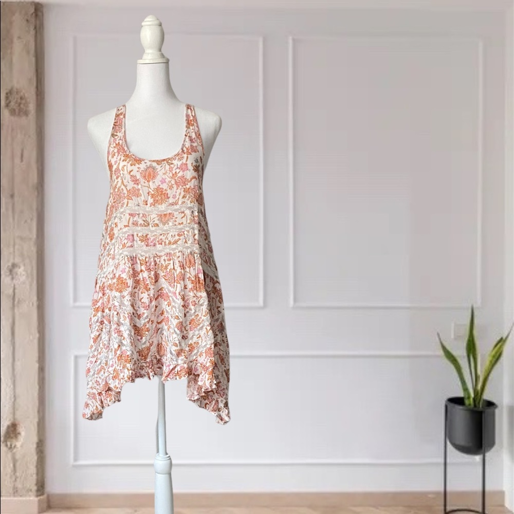 FREE PEOPLE | Voile & Lace Trapeze Slip Ivory Combo